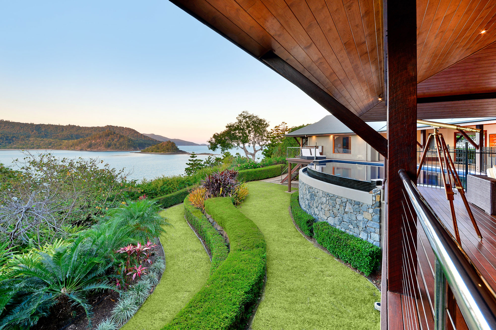 ホリデーホーム オーストラリア グレートバリアリーフ ハミルトン島 ハートリーフ ホワイトヘブンビーチ