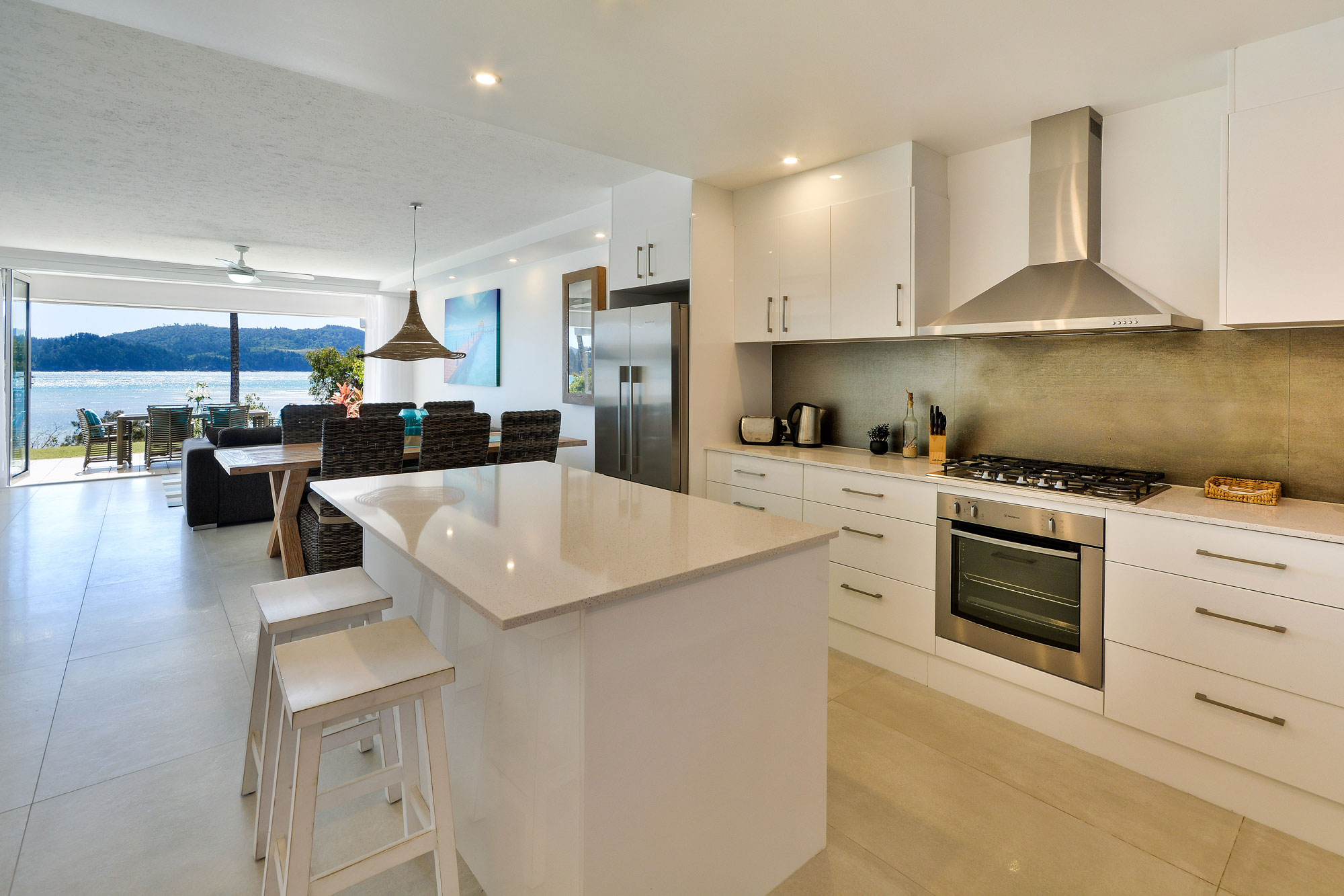 Kitchen in the Frangipani apartments - Hamilton Island accommodation