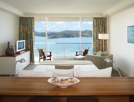 Upper level of the King Suite - Reef View Hotel Hamilton Island