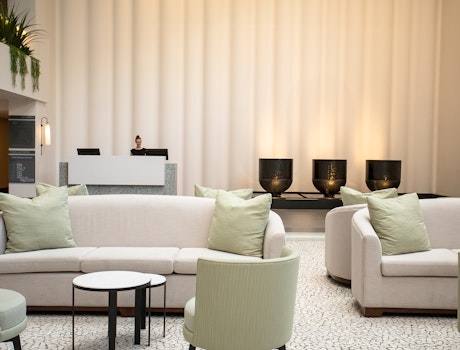 Lobby at the Reef View Hotel - family holiday Hamilton Island