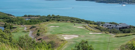 Fairway of the 18th Hole looking over Hamilton Island Golf Club