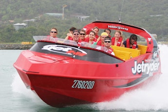 Exciting JetRyder boat rides on the Great Barrier Reef - Hamilton Island holiday deal