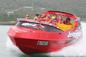 Exciting JetRyder boat rides on the Great Barrier Reef - Hamilton Island holiday deal