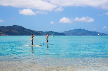 Honeymoon packages - Hamilton Island stand up paddle board hire