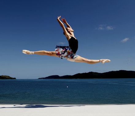 Ballet perfomance at Qualia, Hamilton Island