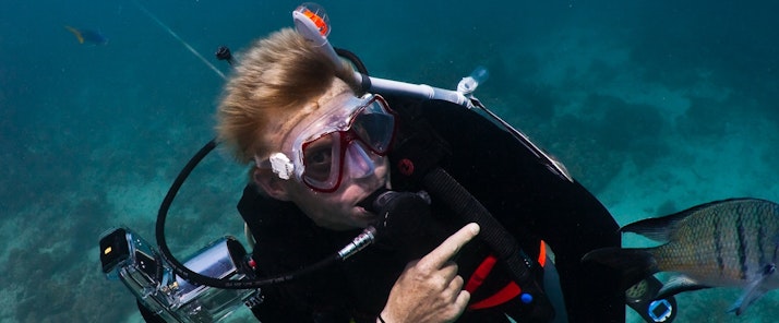 Many people decide to experience a greate diving experience with Ben Southall during their luxury Hamilton Island vacation