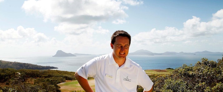 Rob Blain - Golf Pro Player enjoying his golf holiday on Hamilton Island