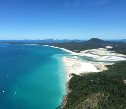 Explore Whitehaven Beach from your Whitehaven Beach accommodation, something particularly popular when Queensland accommodation packages are on sale.    