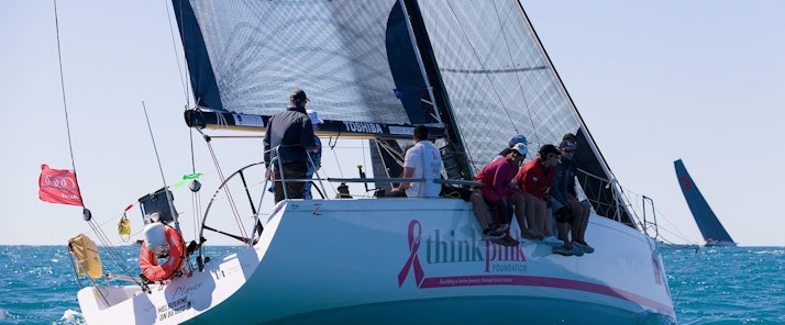 Think Pink on Hamilton Island Race Week
