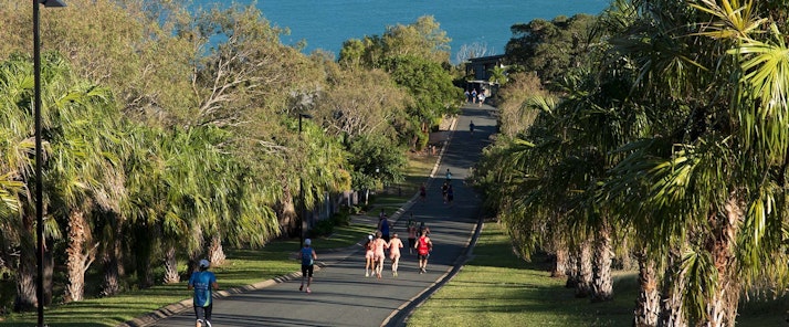 Hilly Half Marathon - Hamilton Island Australia 
