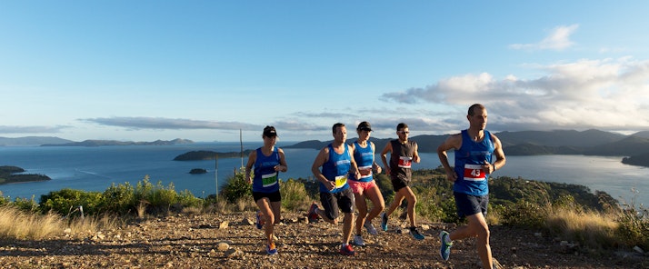 Take in the spectacular scenery of Hamilton Island - Hilly Half Marathon 