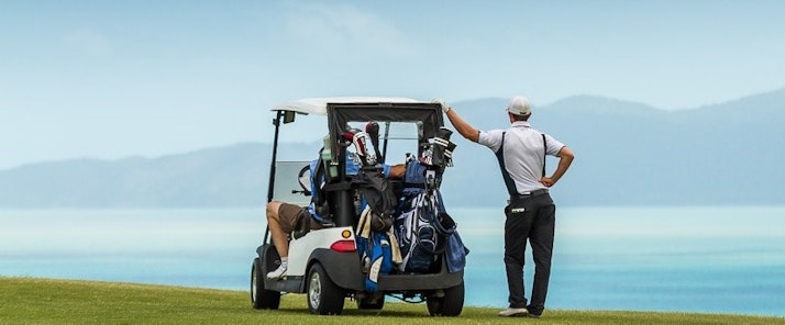 Golf overlooking the Whitsundays - Hamilton Island  holidays
