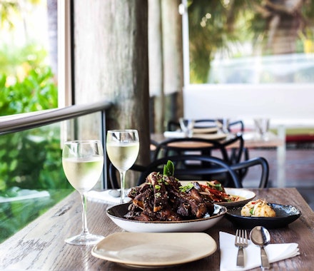 Relax at Coca Chu restaurant with a South East Asian meal - Hamilton Island resort 