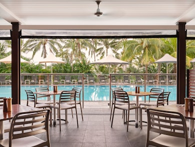Hamilton Island Dining Pool Terrace