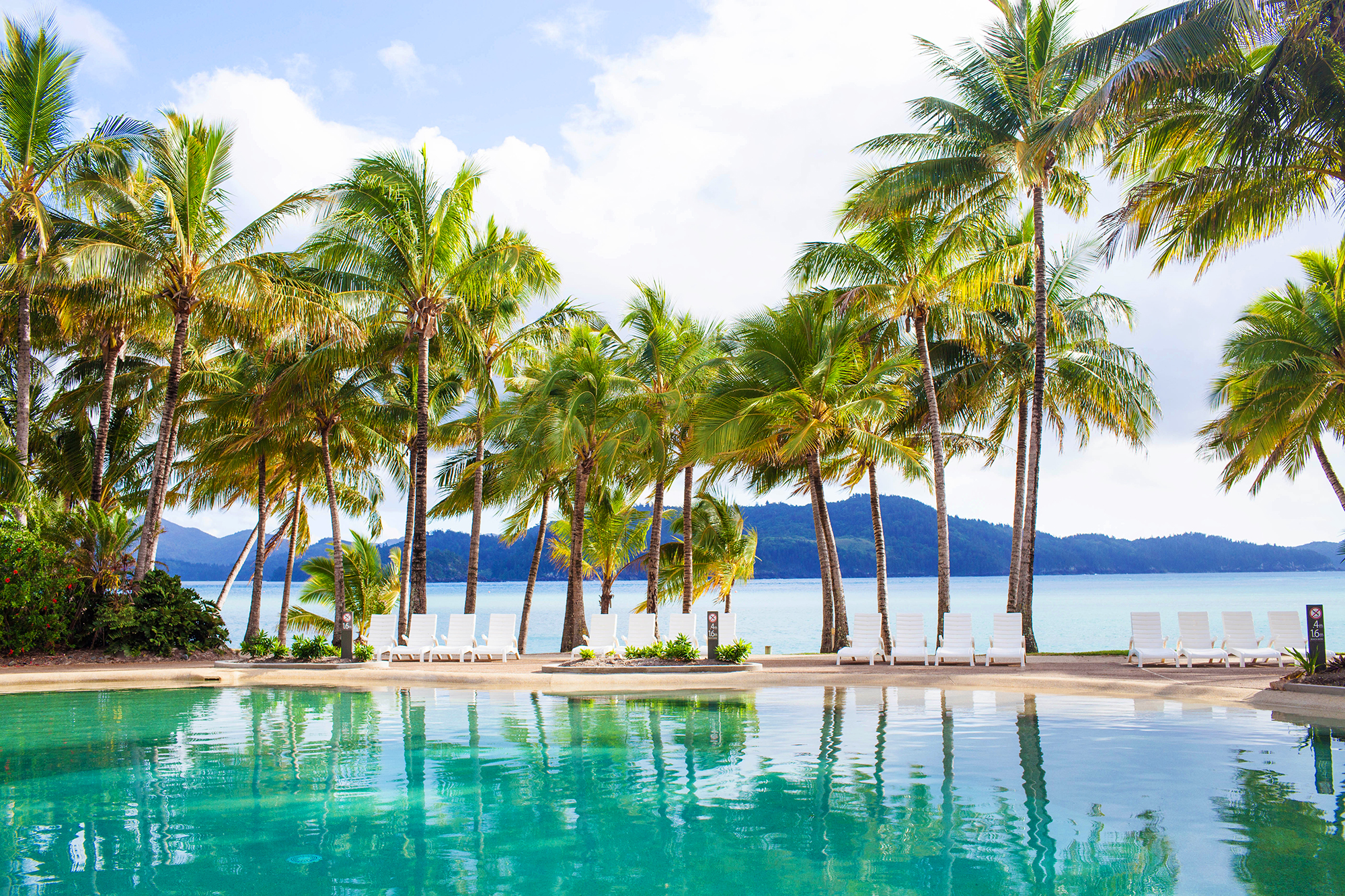 Bougainvillea Pool - near the Hamilton Island Reef View Hotel 