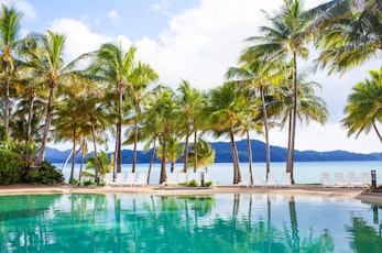 Bougainvillea Pool - near the Hamilton Island Reef View Hotel 