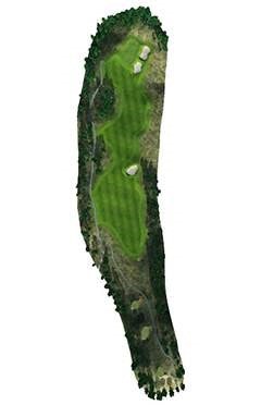 Golf Course Hole 15 Dent Island - Hamilton Island golf holidays 