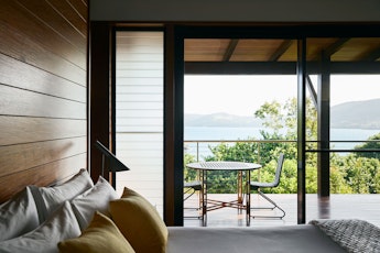 Elegantly designed and beautifully furnished, these one-bedroom pavilions have a private sundeck with eucalypts framing stunning...