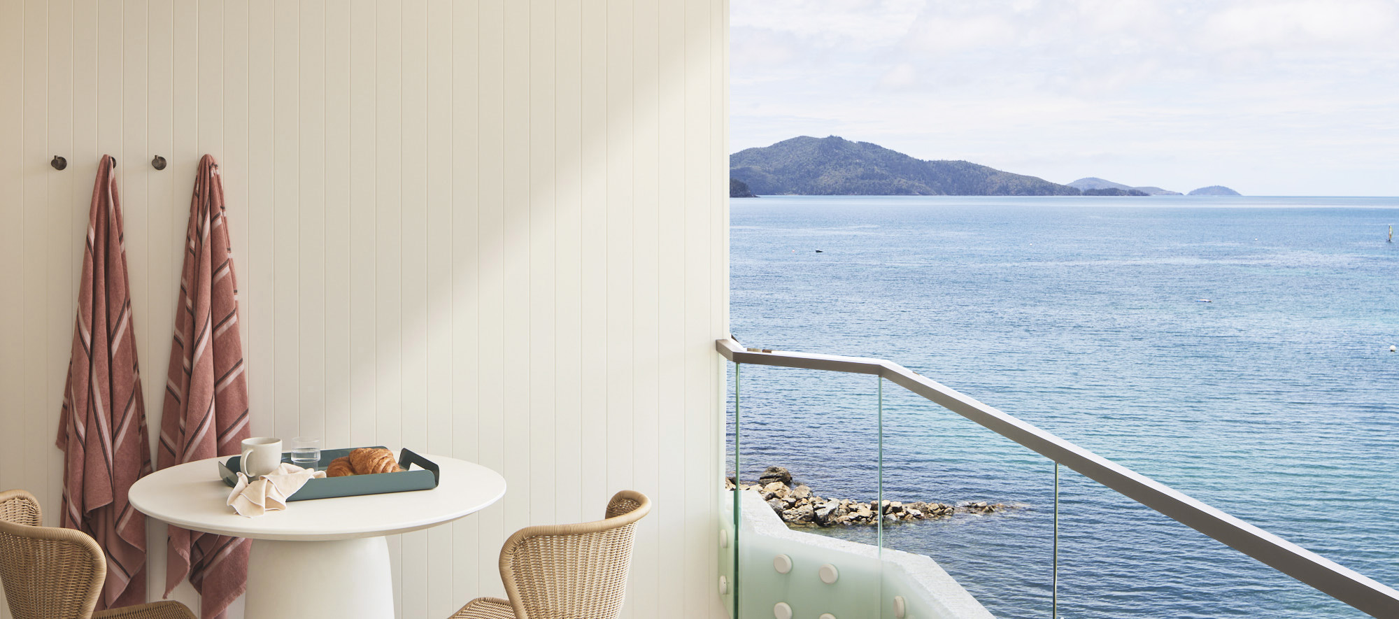 Enjoy Coral Sea Views from your balcony at The Sundays - Hamilton Island's new family friendly boutique hotel in the heart of the Whitsundays and the Great Barrier Reef.